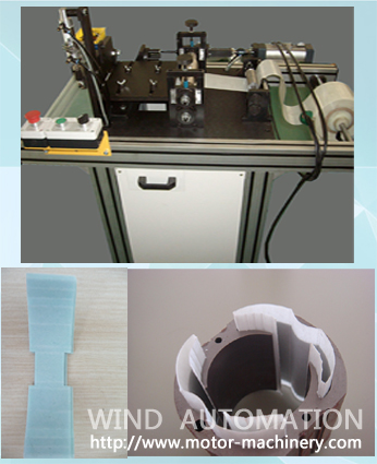 Two pole stator paper forming mc WIND-SCF