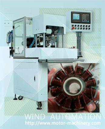 Digital generator motor winder external rotor winding machine